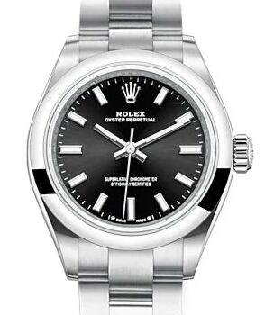 Rolex Oyster Perpetual 28 mm 276200BKSO Steel Luminous
