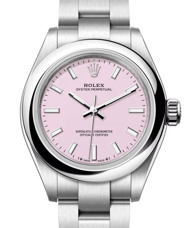 Rolex Oyster Perpetual 28 mm 276200CP Steel Luminous