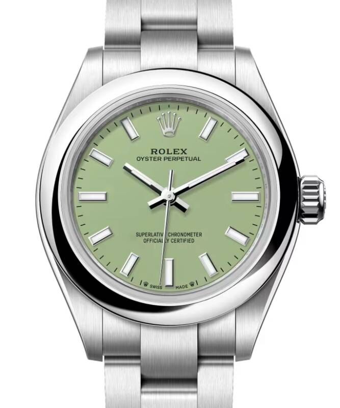 Rolex Oyster Perpetual 28 mm 276200PIS Steel Luminous