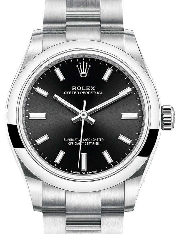 Rolex Oyster Perpetual 31 mm 277200BKSO Steel Luminous