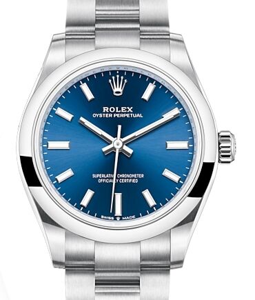 Rolex Oyster Perpetual 31 mm 277200BLSO Steel Luminous