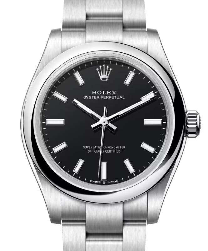 Rolex Oyster Perpetual 31 mm 277200NBLK Steel Luminous
