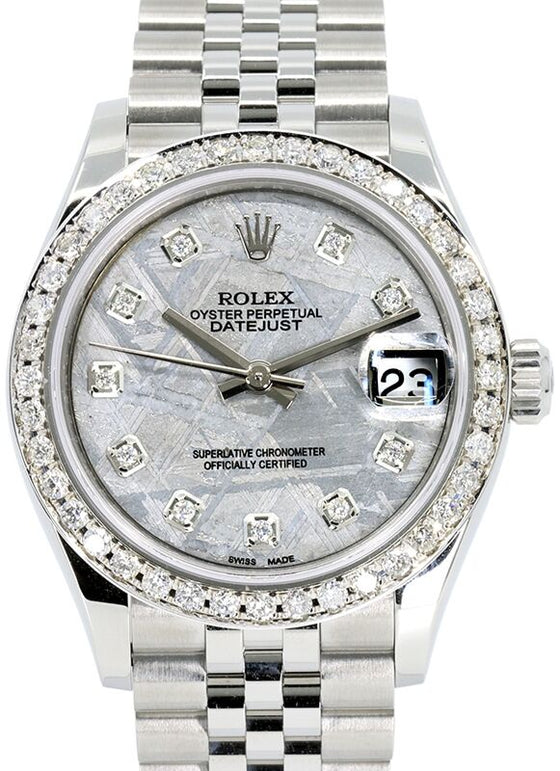 Rolex Datejust Lady 31 31 mm 278240MDBJ Steel/White Gold/Diamonds Meteorite