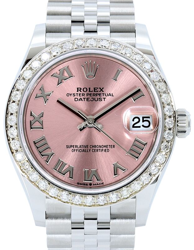 Rolex Datejust 31 mm 278240PNKRJ Steel/White Gold/Diamonds Pink
