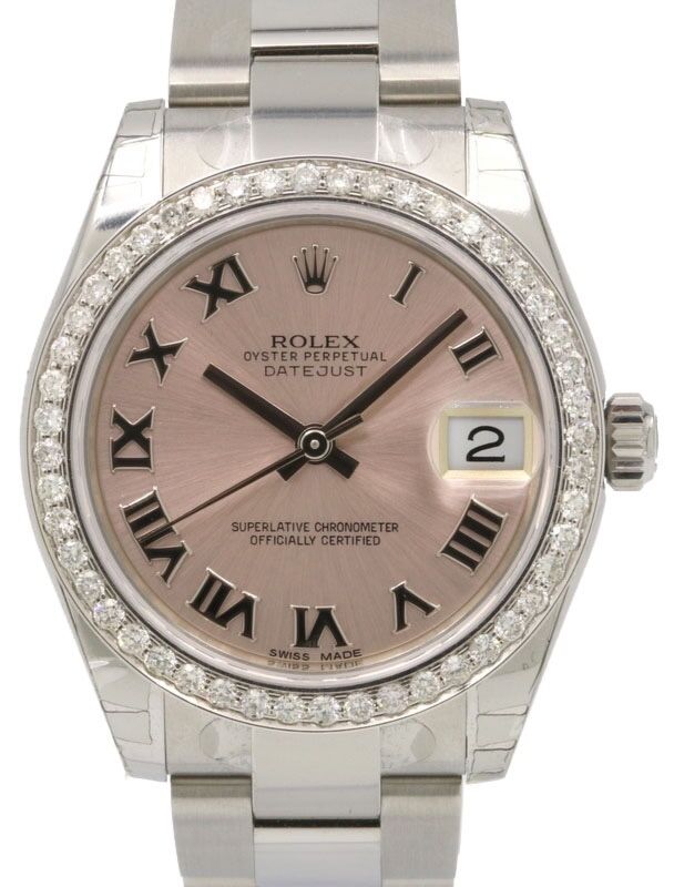 Rolex Datejust 31 mm 278240PNKRO Steel/White Gold/Diamonds Pink