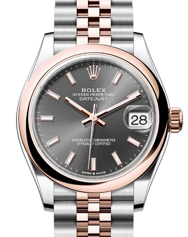 Rolex Lady-Datejust 31 31 mm 278241SSJ Steel/Rose Gold Slate