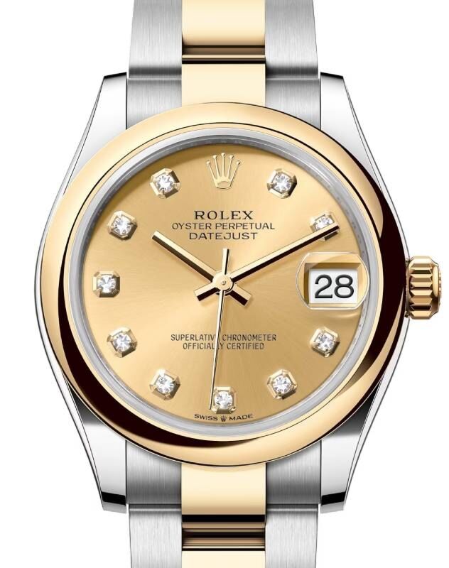 Rolex Lady-Datejust 31 31 mm 278243CDO Steel/Yellow Gold Champagne