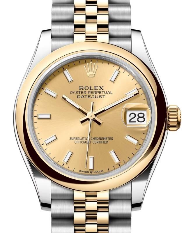 Rolex Lady-Datejust 31 31 mm 278243CSJ Steel/Yellow Gold Champagne