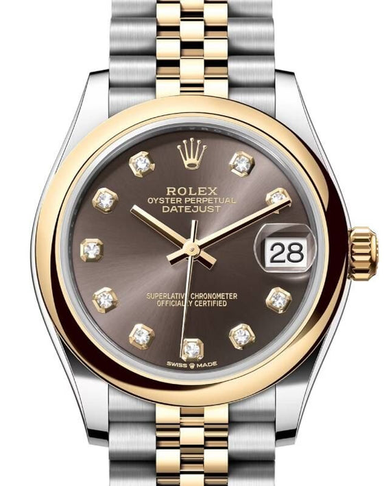 Rolex Lady-Datejust 31 31 mm 278243DGDJ Steel/Yellow Gold Grey