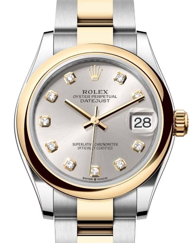 Rolex Lady-Datejust 31 31 mm 278243SDO Steel/Yellow Gold Silver