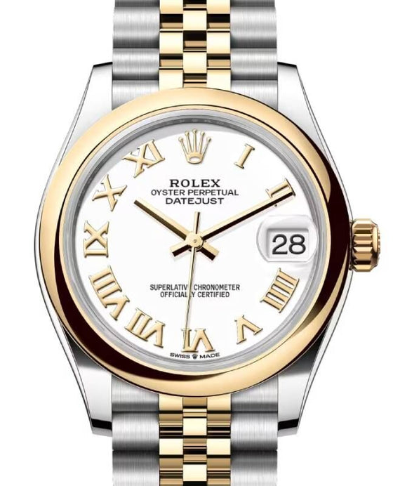 Rolex Lady-Datejust 31 31 mm 278243WRJ Steel/Yellow Gold White