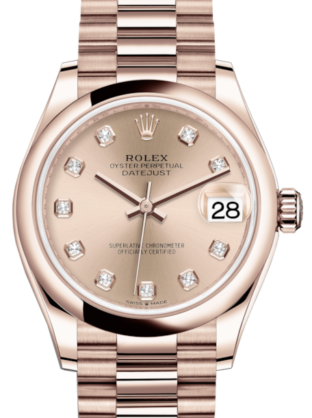 Rolex Lady-Datejust 31 31 mm 278245RDP Rose Gold Rose
