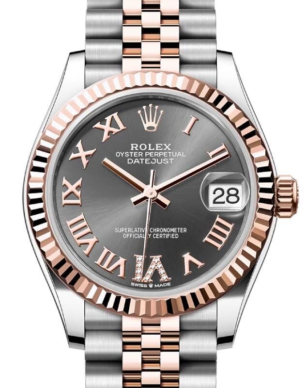 Rolex Lady-Datejust 31 31 mm 278271SRDVIJ Steel/Rose Gold Slate
