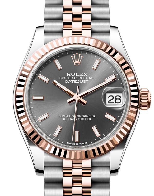 Rolex Lady-Datejust 31 31 mm 278271SSJ Steel/Rose Gold Slate