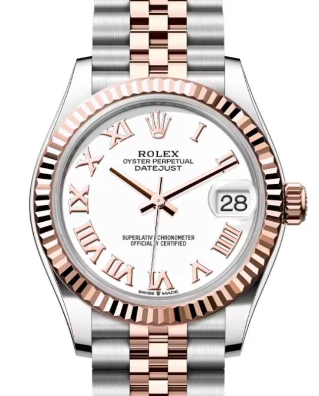 Rolex Lady-Datejust 31 31 mm 278271WRJ Steel/Rose Gold White