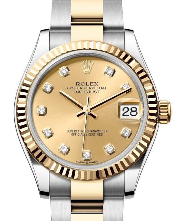 Rolex Lady-Datejust 31 31 mm 278273CDO Steel/Yellow Gold Champagne
