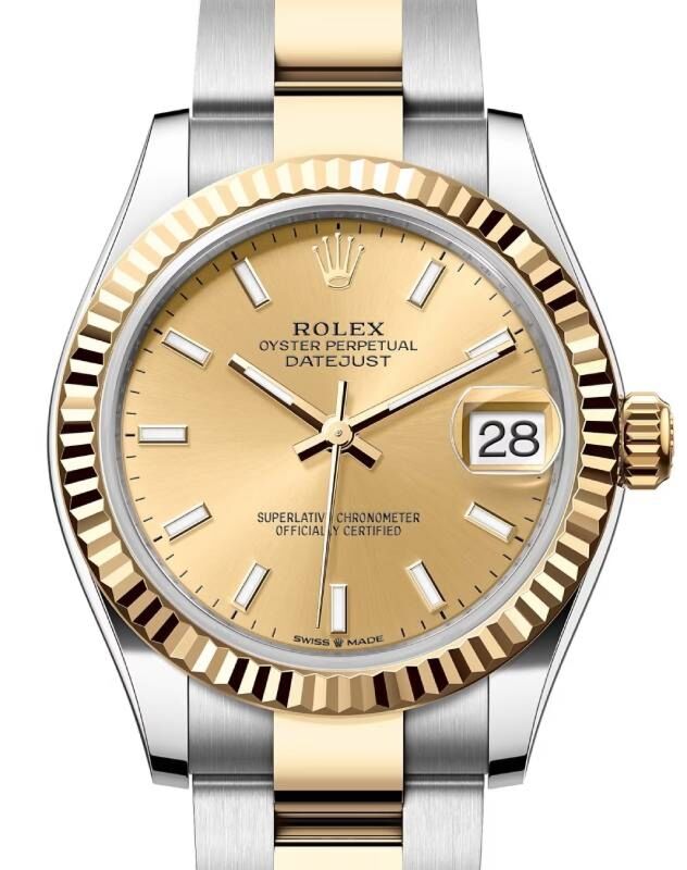 Rolex Lady-Datejust 31 31 mm 278273CSO Steel/Yellow Gold Champagne