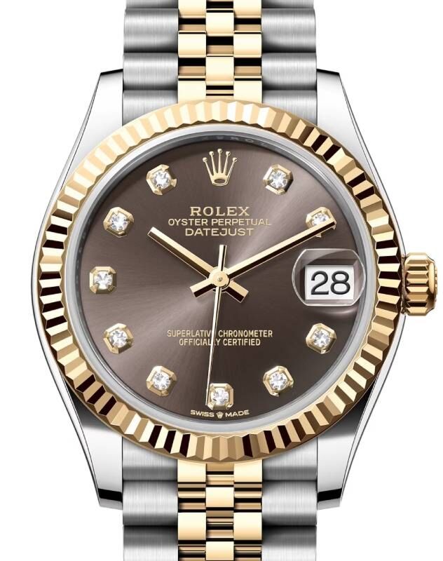 Rolex Lady-Datejust 31 31 mm 278273DGDJ Steel/Yellow Gold Grey