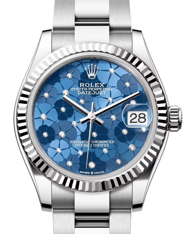 Rolex Datejust 31 31 mm 278274BFDO Steel/White Gold Blue