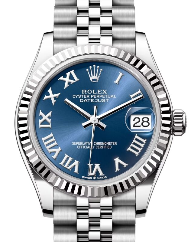 Rolex Datejust 31 31 mm 278274BLURJ Steel/White Gold Blue