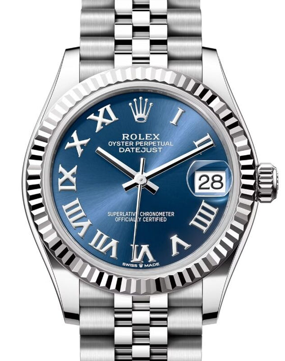 Rolex Datejust 31 31 mm 278274BLURJ Steel/White Gold Blue