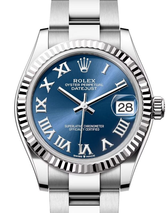 Rolex Datejust 31 31 mm 278274BLURO Steel/White Gold Blue