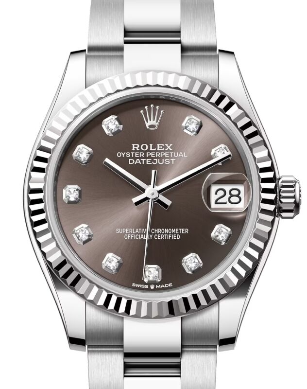 Rolex Datejust 31 31 mm 278274GDO Steel/White Gold Dark Grey
