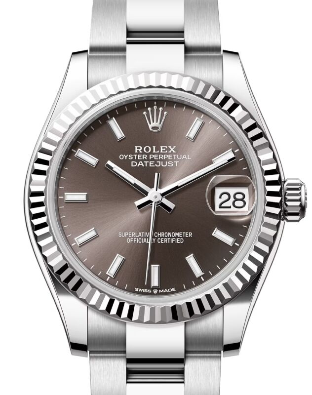 Rolex Datejust 31 31 mm 278274GSO Steel/White Gold Dark Grey