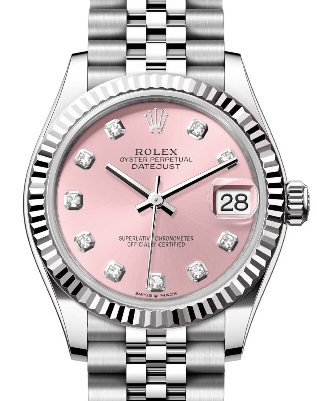 Rolex Datejust 31 31 mm 278274PDJ Steel/White Gold Pink
