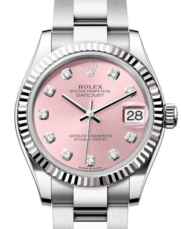Rolex Datejust 31 31 mm 278274PDO Steel/White Gold Pink