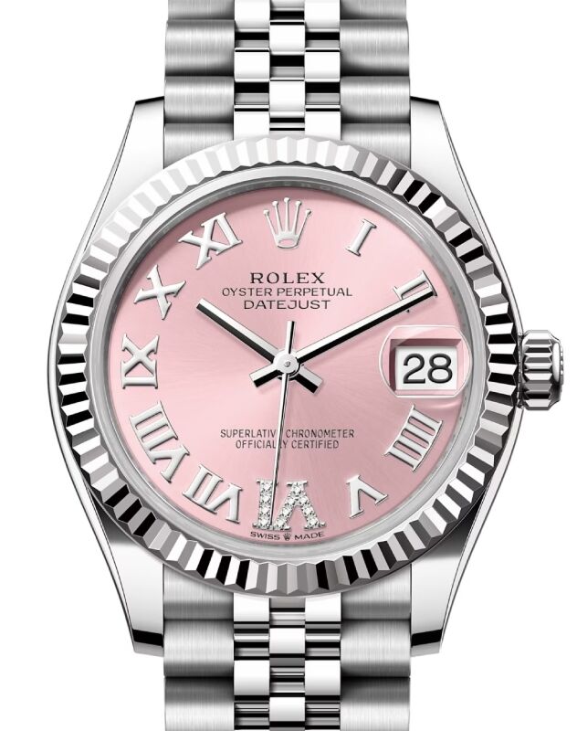 Rolex Datejust 31 31 mm 278274PRDVIJ Steel/White Gold Pink