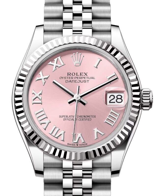 Rolex Datejust 31 31 mm 278274PRJ Steel/White Gold Pink