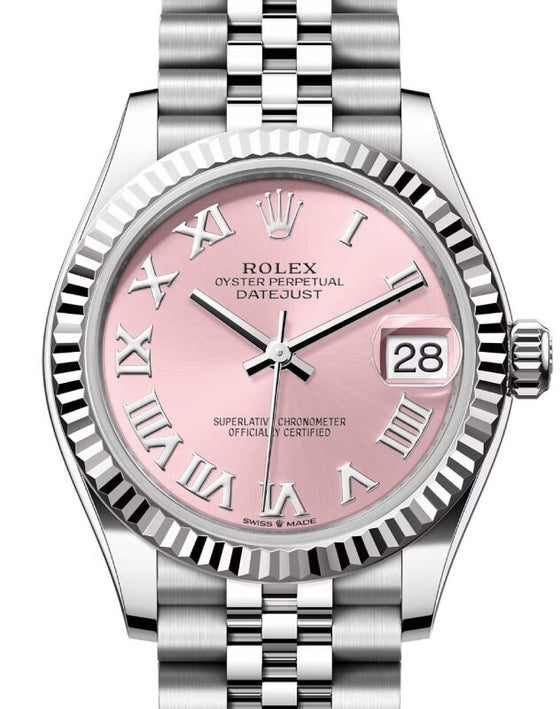 Rolex Datejust 31 31 mm 278274PRJ Steel/White Gold Pink