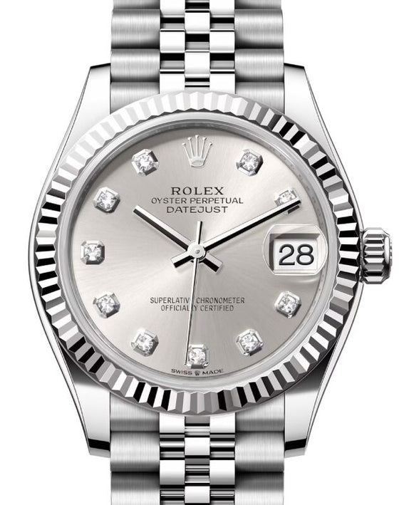 Rolex Datejust 31 31 mm 278274SDJ Steel/White Gold Silver