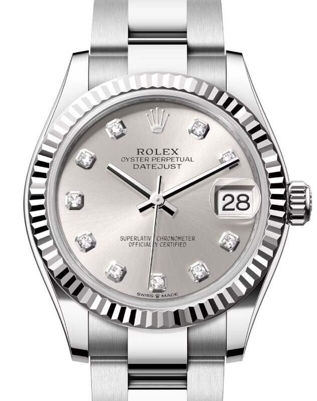 Rolex Datejust 31 31 mm 278274SDO Steel/White Gold Silver