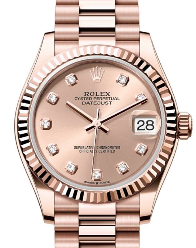 Rolex Lady-Datejust 31 31 mm 278275RDP Rose Gold Rose