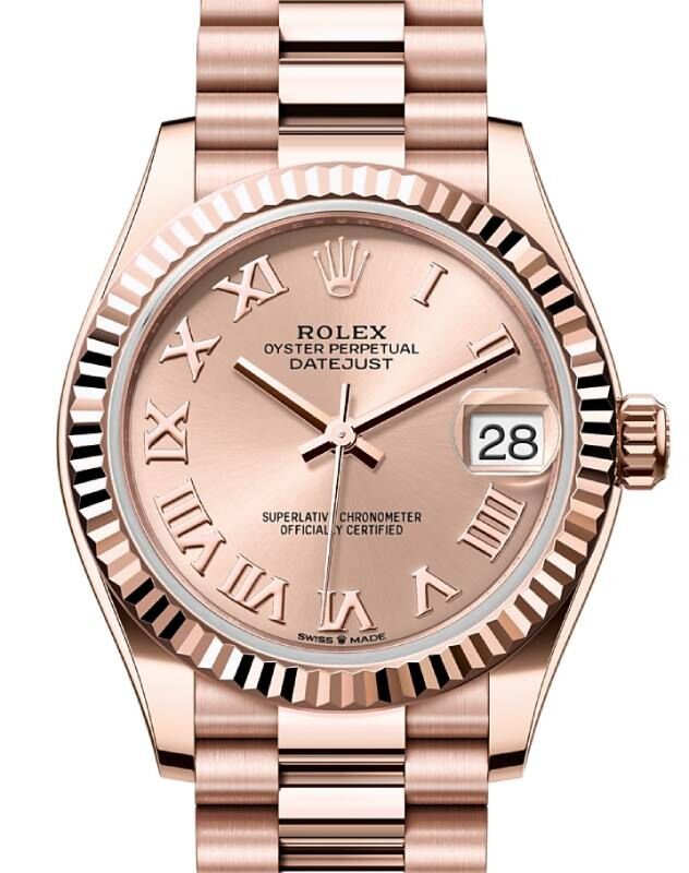 Rolex Lady-Datejust 31 31 mm 278275RRP Rose Gold Rose