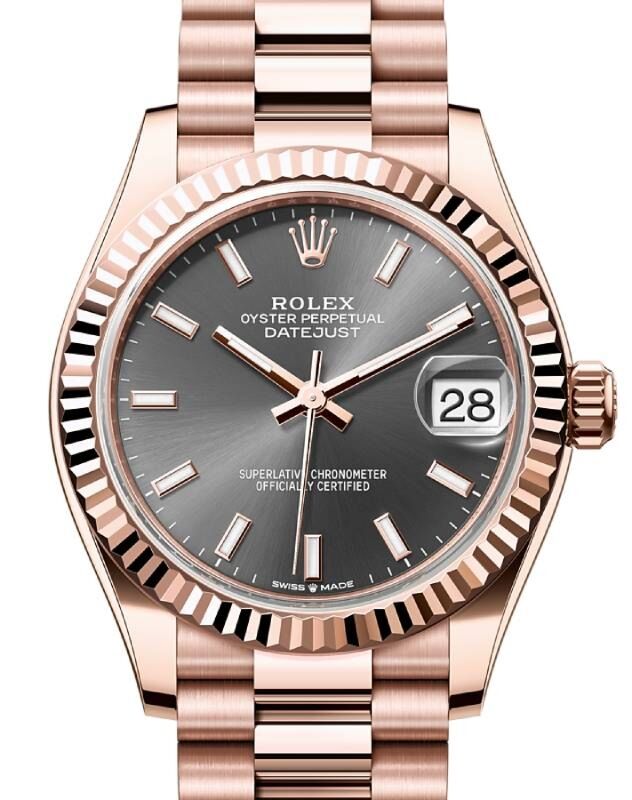Rolex Lady-Datejust 31 31 mm 278275RSP Rose Gold Slate