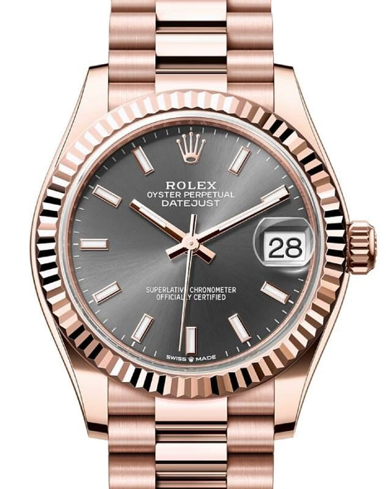 Rolex Lady-Datejust 31 31 mm 278275RSP Rose Gold Slate