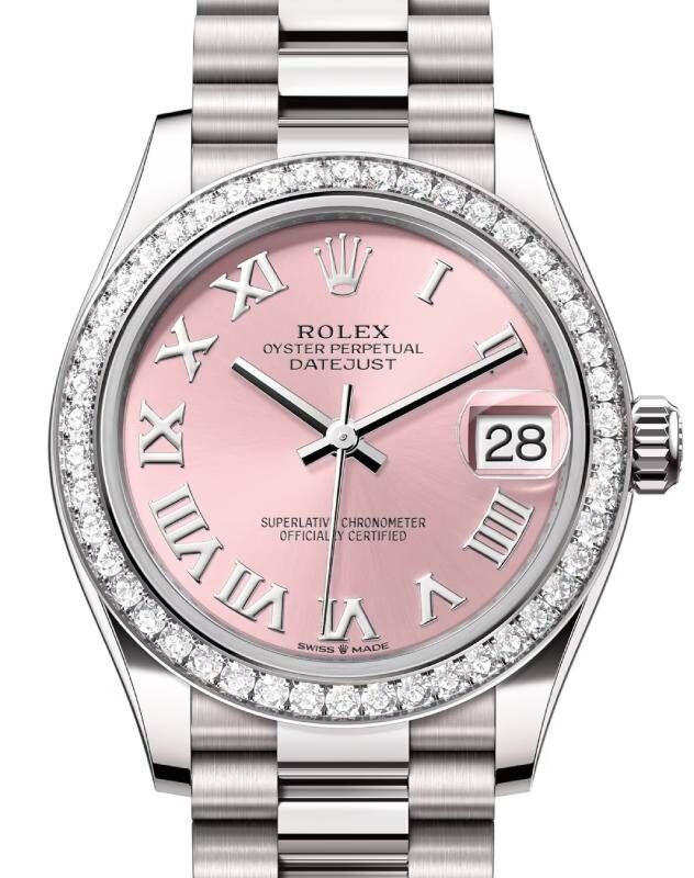 Rolex Datejust 31 31 mm 278289RBRPRP White Gold Pink
