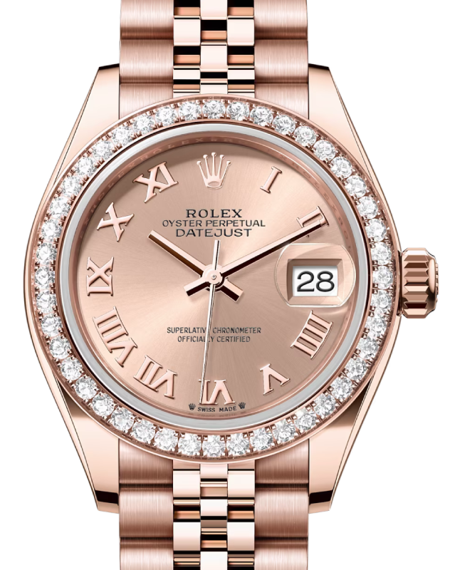 Rolex Lady-Datejust 28 28 mm 279135RBRRRJ Rose Gold/Diamonds Rose