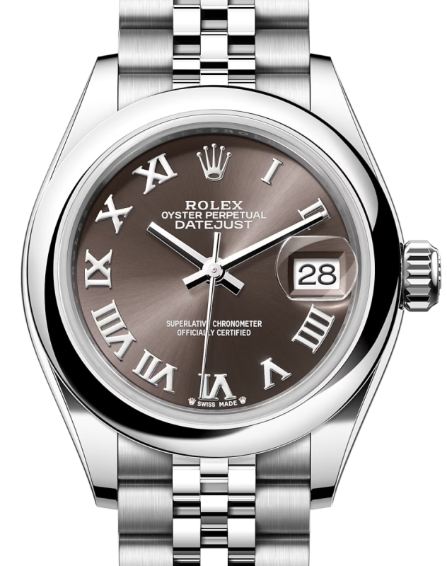 Rolex Lady-Datejust 28 28 mm 279160GRJ Steel Grey