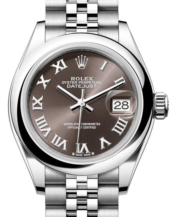Rolex Lady-Datejust 28 28 mm 279160GRJ Steel Grey