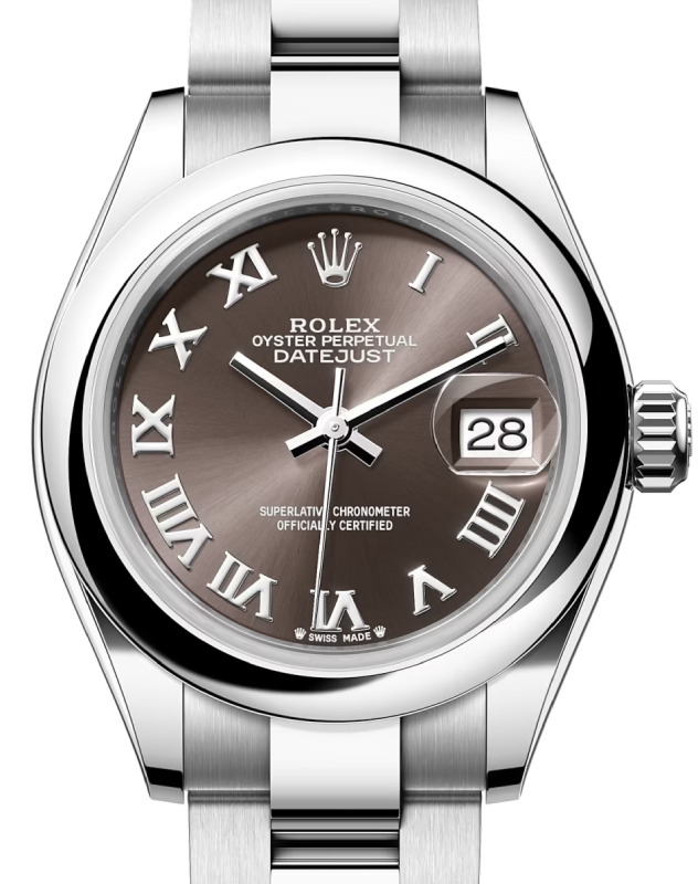 Rolex Lady-Datejust 28 28 mm 279160GRO Steel Grey