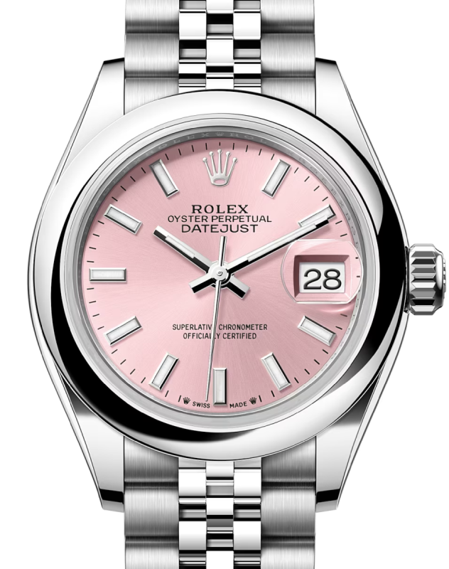 Rolex Lady-Datejust 28 28 mm 279160PSJ Steel Pink