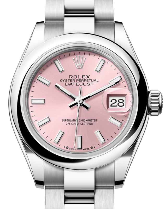 Rolex Lady-Datejust 28 28 mm 279160PSO Steel Pink