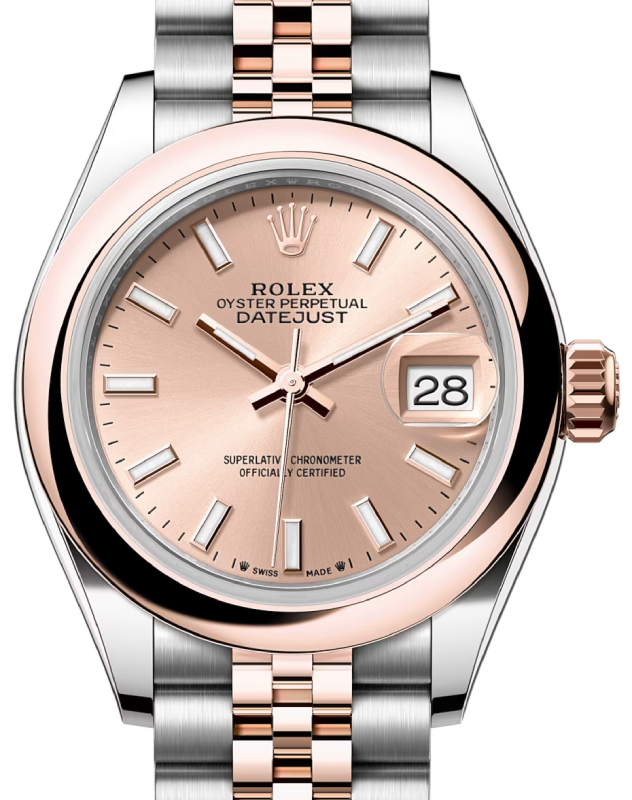 Rolex Lady-Datejust 28 28 mm 279161RSJ Steel/Rose Gold Rose