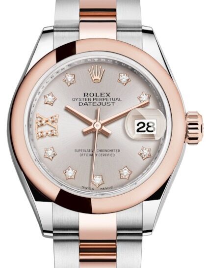 Rolex Lady-Datejust 28 28 mm 279161SDDRIXO Steel/Rose Gold Sundust