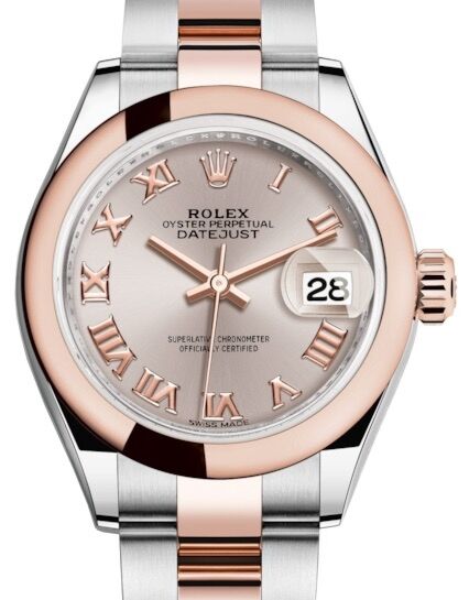 Rolex Lady-Datejust 28 28 mm 279161SDRO Steel/Rose Gold Sundust
