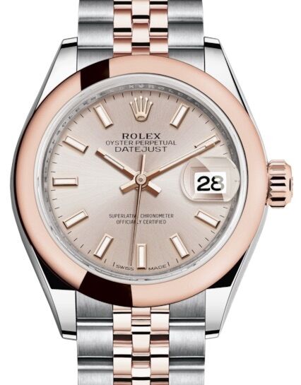 Rolex Lady-Datejust 28 28 mm 279161SDSJ Steel/Rose Gold Sundust